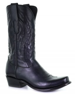 Montana Free Delivery Men's Jefferson Western Boots-Black