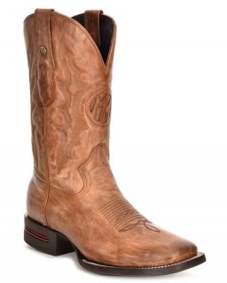 Montana Free Delivery Men's Wesley Western Boots-Honey