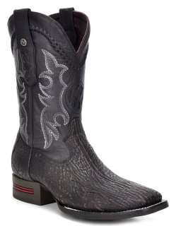 Montana Free Delivery Men's Miles Western Boots-Black