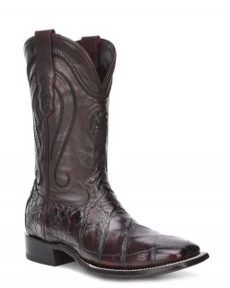 Montana Free Delivery Men's Cooper Western Boots-Burgundy
