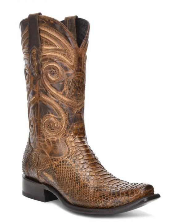 Montana Free Delivery Men's Cardenal Western Boots-Honey