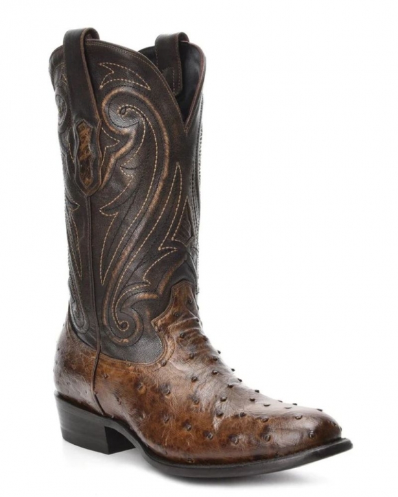 Montana Free Delivery Men's Dalton Western Boots-Honey
