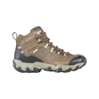 Oboz - Women's Bridger Premium Mid Waterproof-Dark Oak