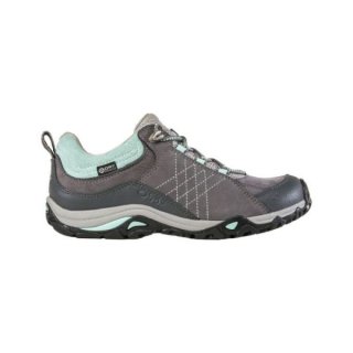 Oboz - Women's Sapphire Low Waterproof-Char/Bglas