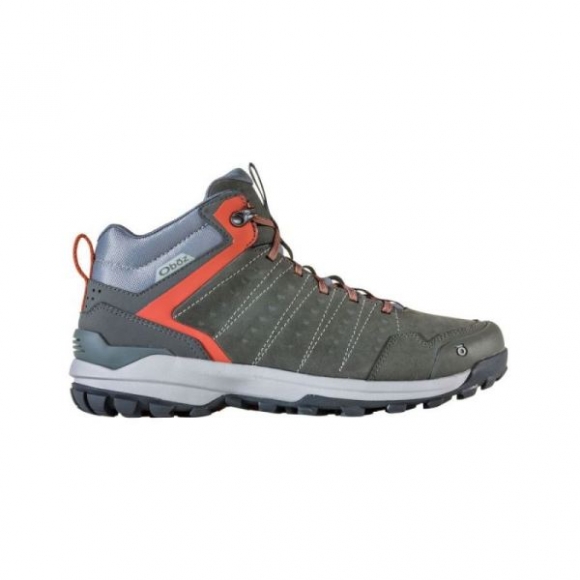 Oboz - Men's Sypes Mid Leather Waterproof-Gunmetal