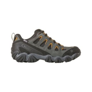 Oboz - Men's Sawtooth II Low Waterproof-Shadow/Bur