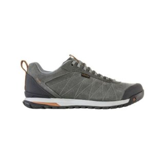 Oboz - Men's Bozeman Low Leather-Charcoal