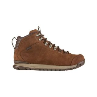 Oboz - Men's Bozeman Mid Leather Waterproof-Darkearth