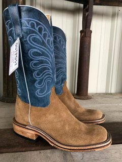 New Arrivals Olathe Mesquite Beeswax Danube Mad Dog Boots - Tan/Blue