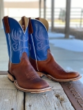 New Arrivals Olathe Briar/Nova 11" Top Boots - Brown/Blue
