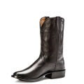 CANADA OUTLET RIOS BOOTS 11" BLACK SLEEK BUFFALO CALF R9026