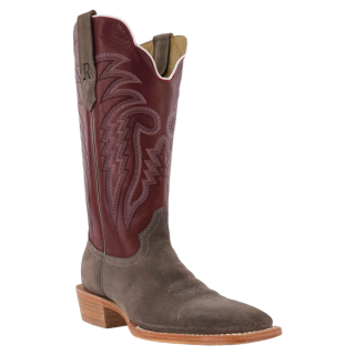R Watson New Arrivals Men's Roughout Wide Square 13"- CHARCOAL