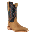 R Watson New Arrivals Men's Cowhide Wide Square 11"- DUNE TAN