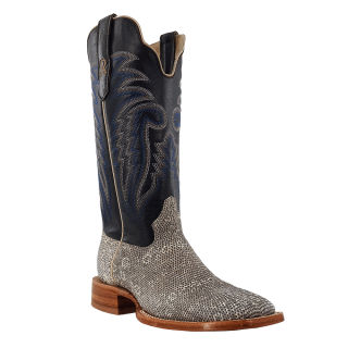 R Watson New Arrivals Men's Ringtail Lizard Wide Square 13"- NATURAL