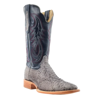 R Watson New Arrivals Men's Python Wide Square 13"- GREY