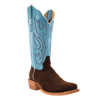 R Watson New Arrivals Women's Heavy Roughout Narrow Square 13"- CHOCOLATE