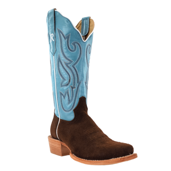 R Watson New Arrivals Women's Heavy Roughout Narrow Square 13"- CHOCOLATE