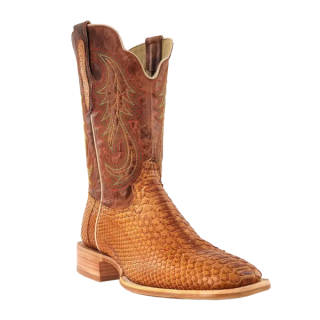 R Watson New Arrivals Men's Python Wide Square 11"- CAMEL