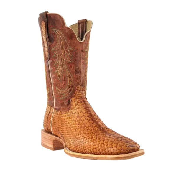 R Watson New Arrivals Men's Python Wide Square 11"- CAMEL