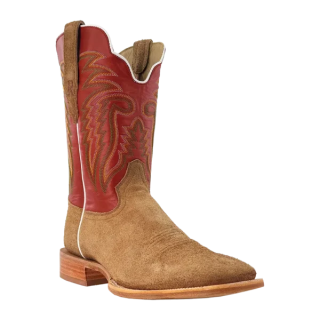 R Watson New Arrivals Men's Roughout Wide Square 11"- STRAW