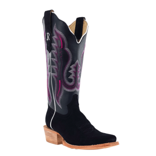 R Watson New Arrivals Women's Roughout Narrow Square 13"- BLACK