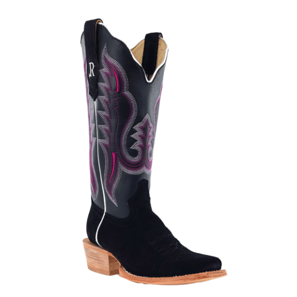 R Watson New Arrivals Women's Roughout Narrow Square 13"- BLACK