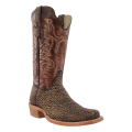 R Watson New Arrivals Men's Shrunken Shoulder Narrow Square 13"- WHISKEY