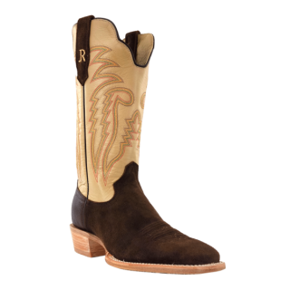 R Watson New Arrivals Men's Heavy Roughout Wide Square 13"- CHOCOLATE