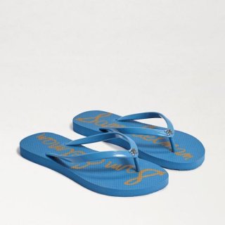 Sam Edelman | Men's Skye Flip Flop Sandal-True Blue