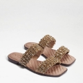 Sam Edelman | Men's Ezel Embellished Slide Sandal-Sesame Suede