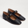 Sam Edelman | Men's Michaela Mary Jane Flat-Black Leather