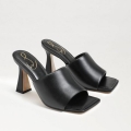 Sam Edelman | Men's Carmen Mule Heel Sandal-Black Leather