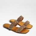 Sam Edelman | Men's Ezel Embellished Slide Sandal-Golden Yellow Satin