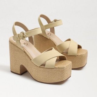 Sam Edelman | Men's Trianna Platform Sandal-Desert Sun