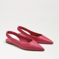 Sam Edelman | Men's Whitney Pointed Toe Slingback Flat-Carmine Rose Leather