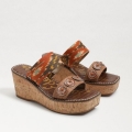 Sam Edelman | Men's Abril Wedge-Orange/Brown