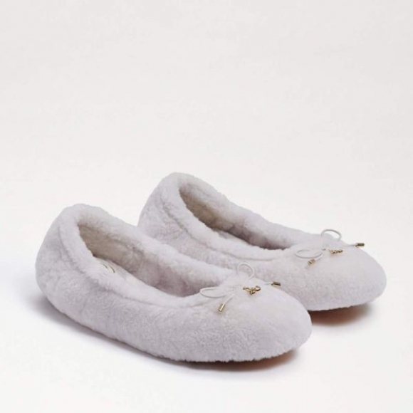 Sam Edelman | Men's Felicia Ballet Flat-Moonbeam Ivory Shearling