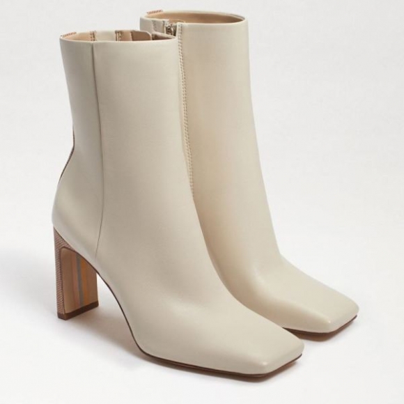 Sam Edelman | Men's Anika Ankle Bootie-Modern Ivory Leather