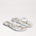 Sam Edelman | Men's Skye Flip Flop Sandal-Bright White