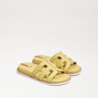 Sam Edelman | Kids Valeri Kids Slide Sandal-Butter Yellow Leather