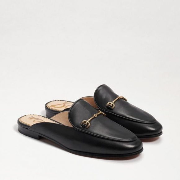 Sam Edelman | Men's Linnie Bit Mule-Black Leather