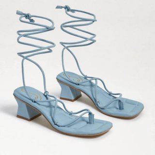 Sam Edelman | Men's Fae Strappy Heel Sandal-Sky Blue