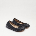 Sam Edelman | Kids Fiona Kids Ballet Flat-Black Leather