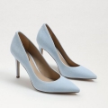 Sam Edelman | Men's Hazel Pointed Toe Heel-Riviera Blue Suede