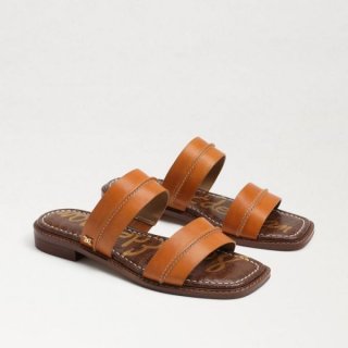 Sam Edelman | Men's Haydee Stitch Slide Sandal-Natural Leather