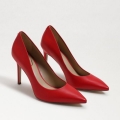 Sam Edelman | Men's Hazel Pointed Toe Heel-Parisian Red Leather