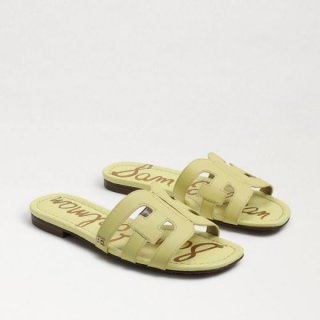 Sam Edelman | Men's Bay Slide Sandal-Butter Yellow Leather
