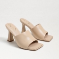 Sam Edelman | Men's Carmen Mule Heel Sandal-Almond Leather