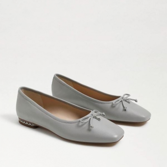 Sam Edelman | Men's Marisol Flat-Pebble Grey Leather