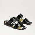 Sam Edelman | Men's Haydee Stitch Slide Sandal-Black/Multi Patent